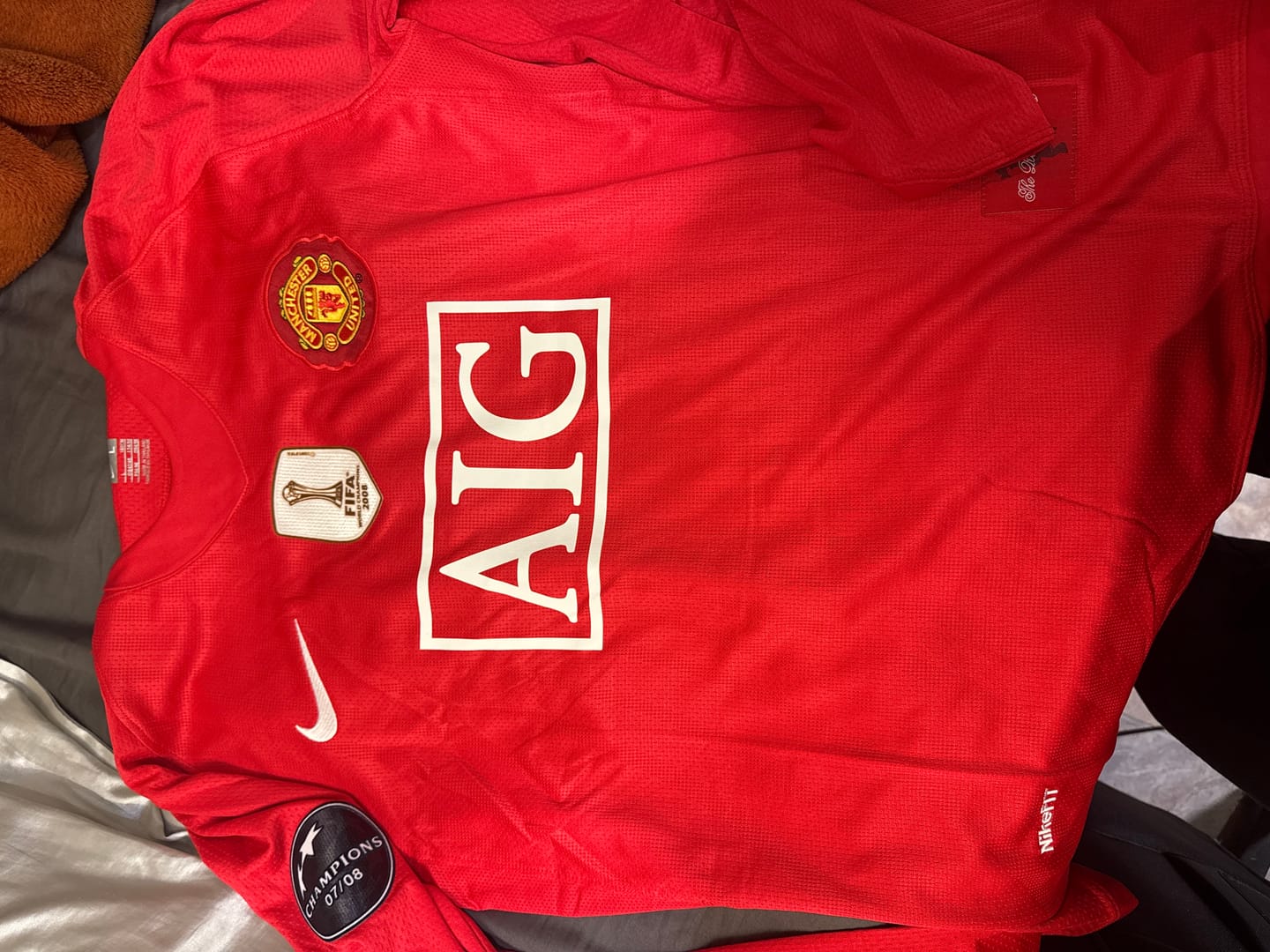 Customer photo review of Maglia Cristiano Ronaldo CR7 M. United Home 2009