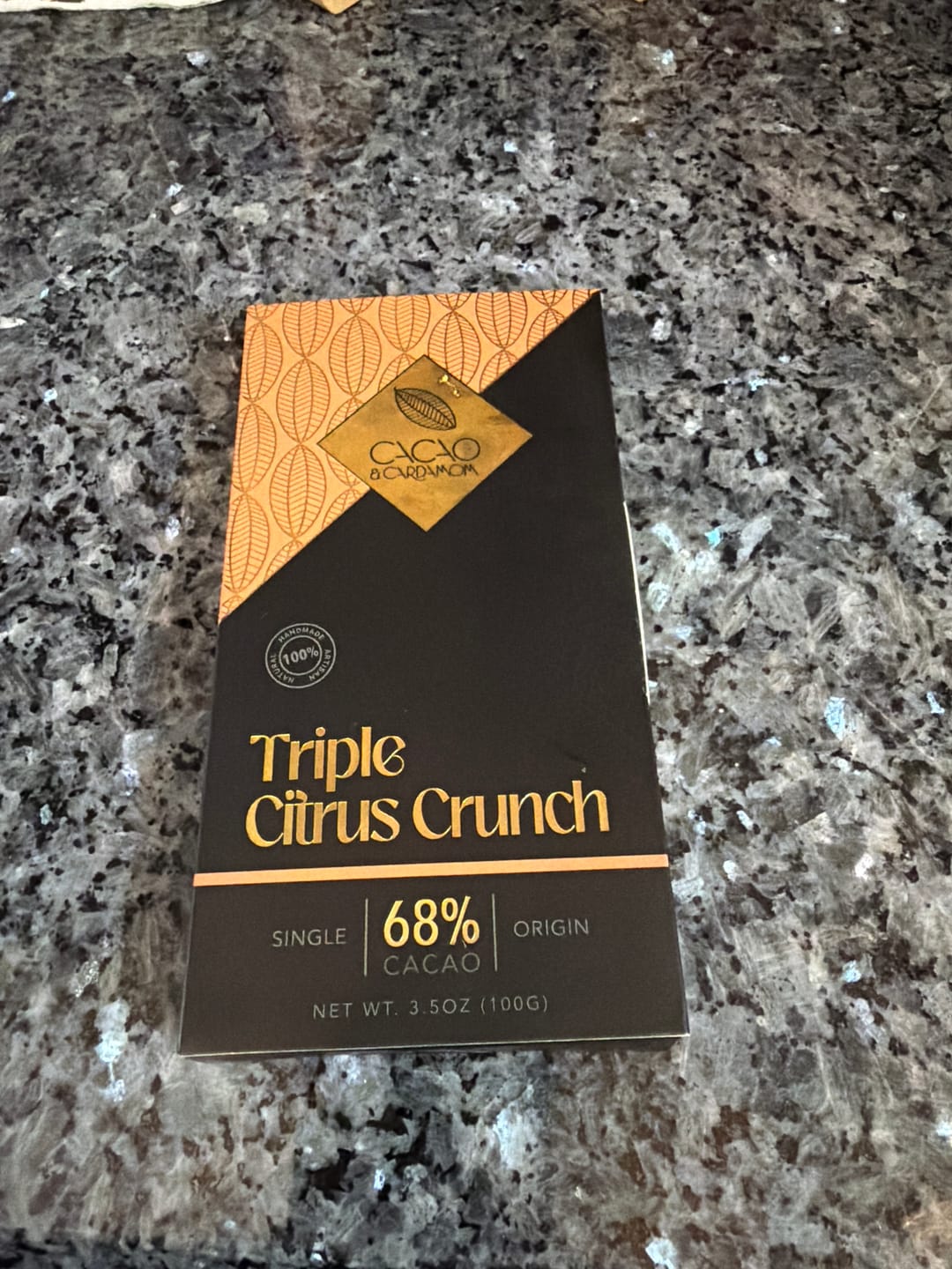 Customer photo review of Triple Citrus Crunch Artisan Bar