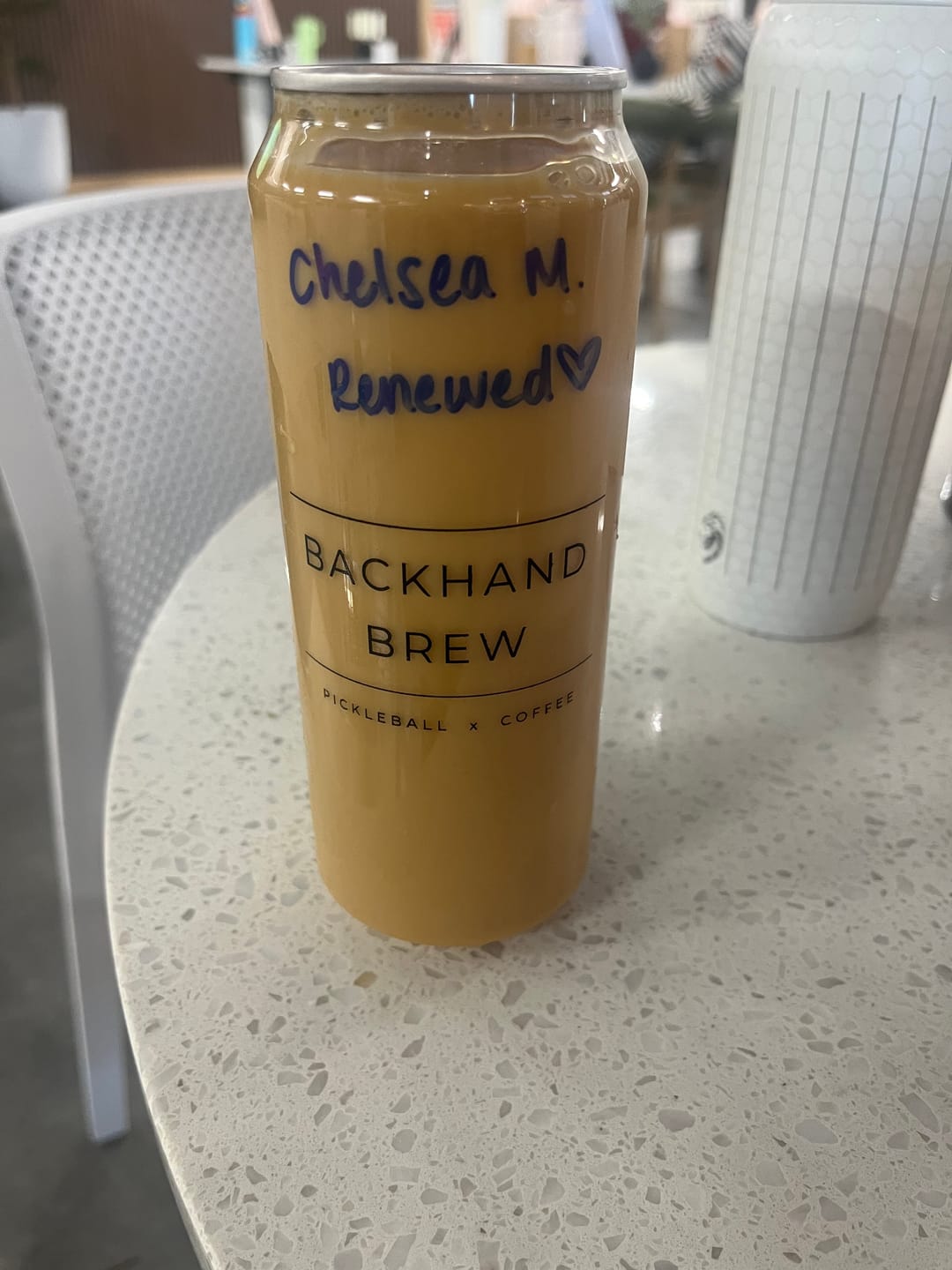 Customer photo review of Brewed, Blessed and Moving Ticket