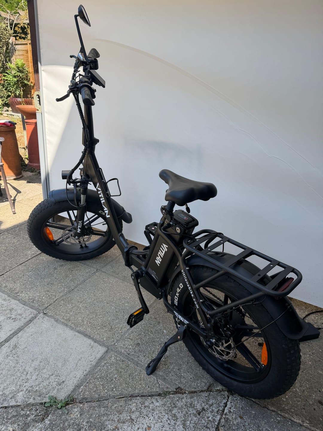 Customer photo review of U7 2.0 Step-thru Foldable Fat Tire Electric Bike