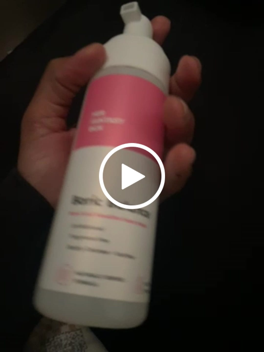 Customer video review of Boric Balance - Sensitive Boric Acid Foam pH Wash - Natural Ingredients