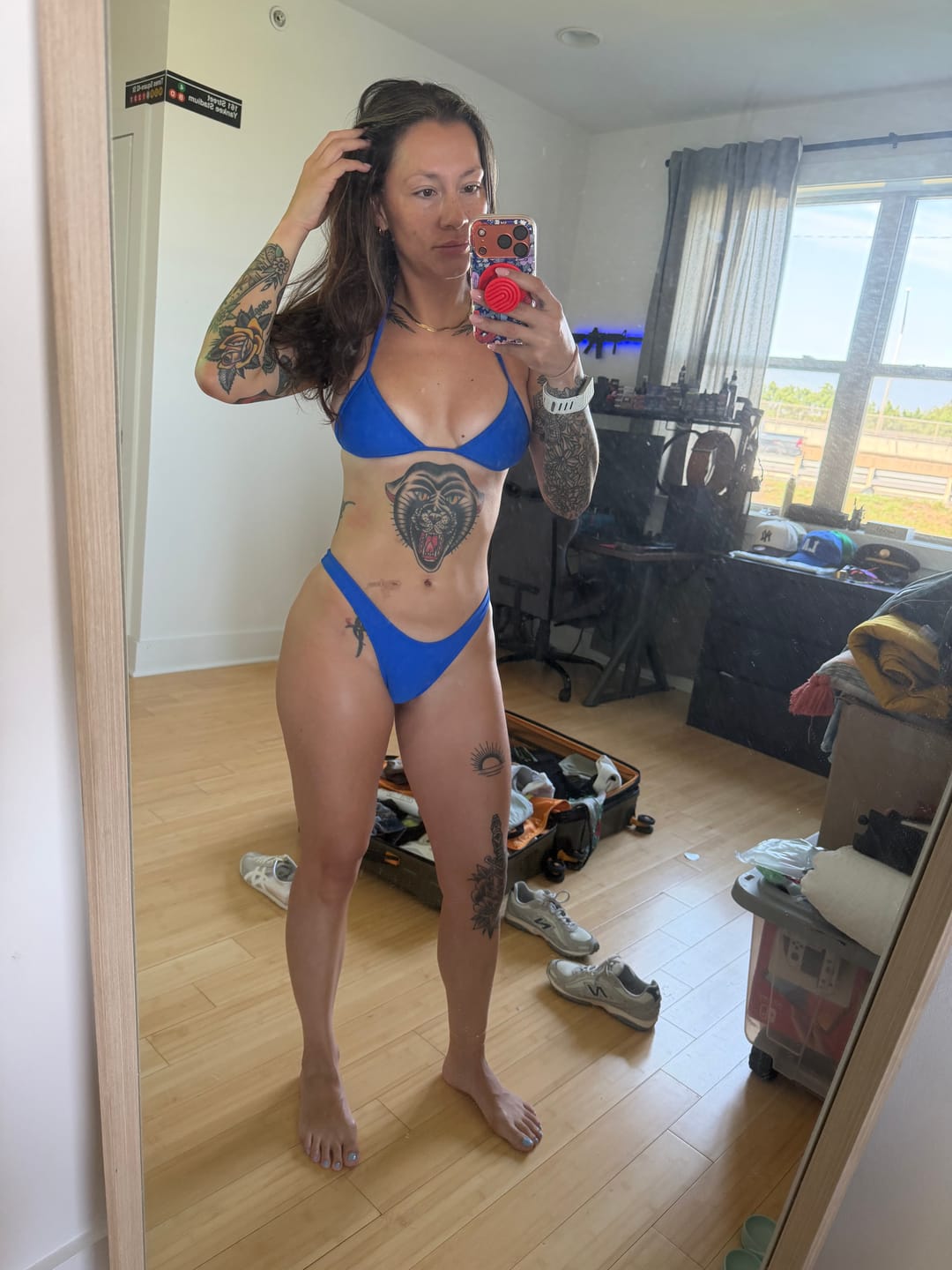 Customer photo review of 002 Bikini Bottoms - Royal Blue