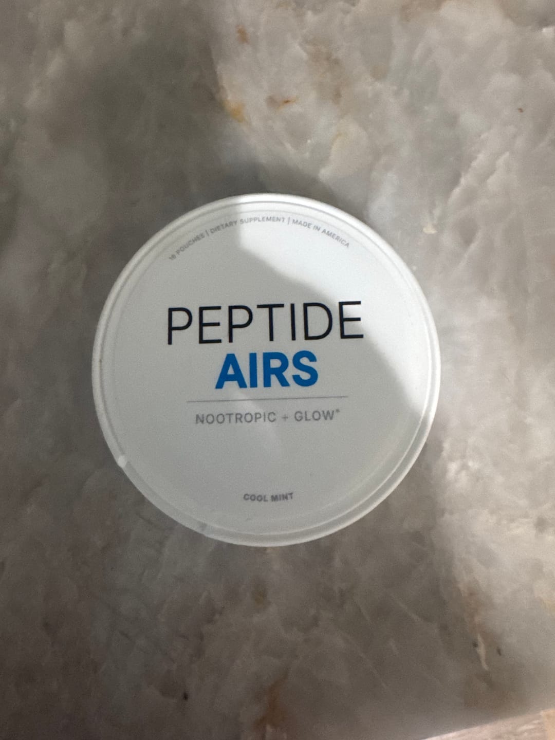 Customer photo review of Glutathione & NAD+ Energy Pouches | PEPTIDE AIRS