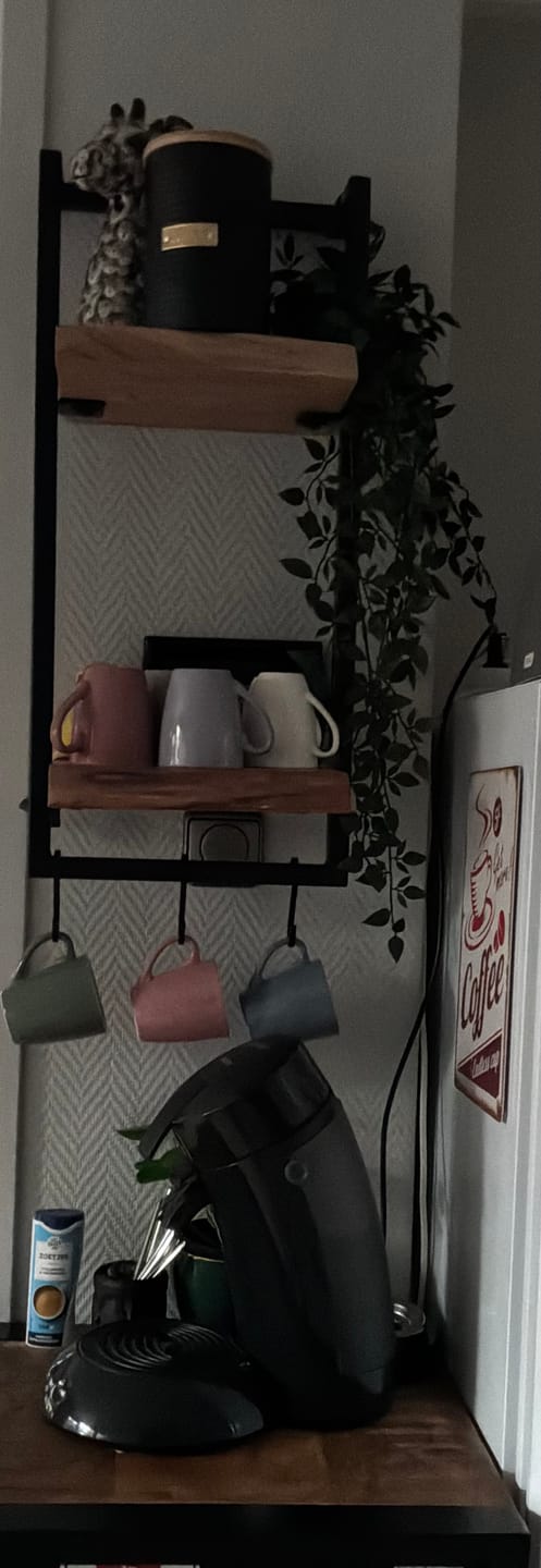 Customer photo review of Wandplank Eddie 30x65 cm