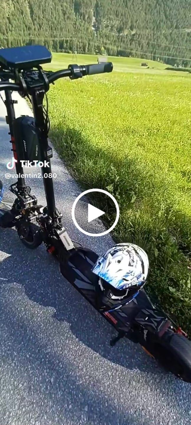 Customer video review of Accessories for Backfire M8 Rover Scooter