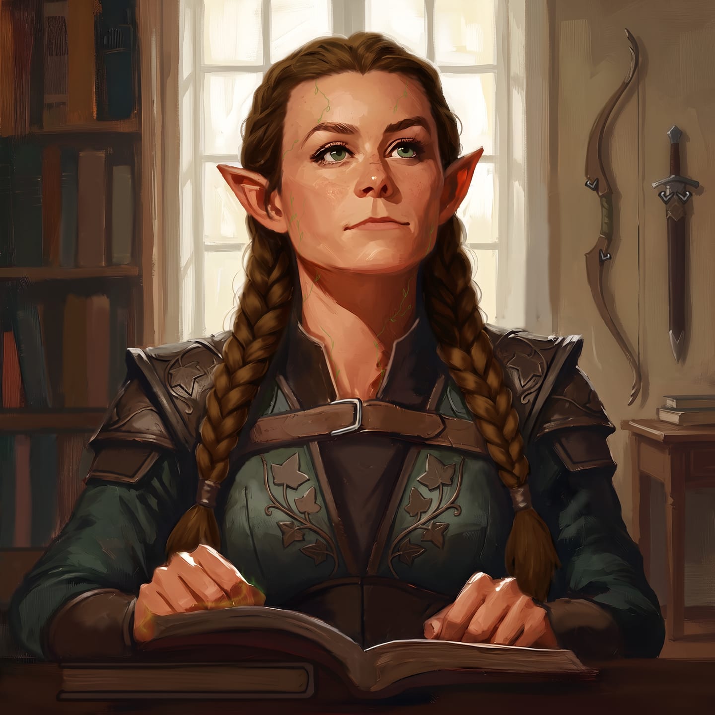 Customer photo review of D&D Character Art