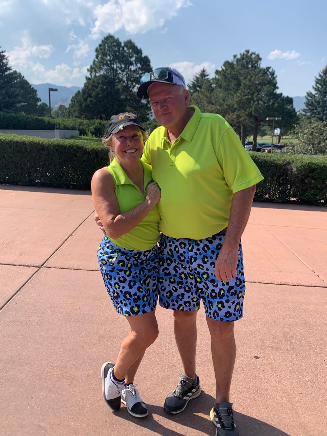 Customer photo review of Classic Skort - Neon Cheetah