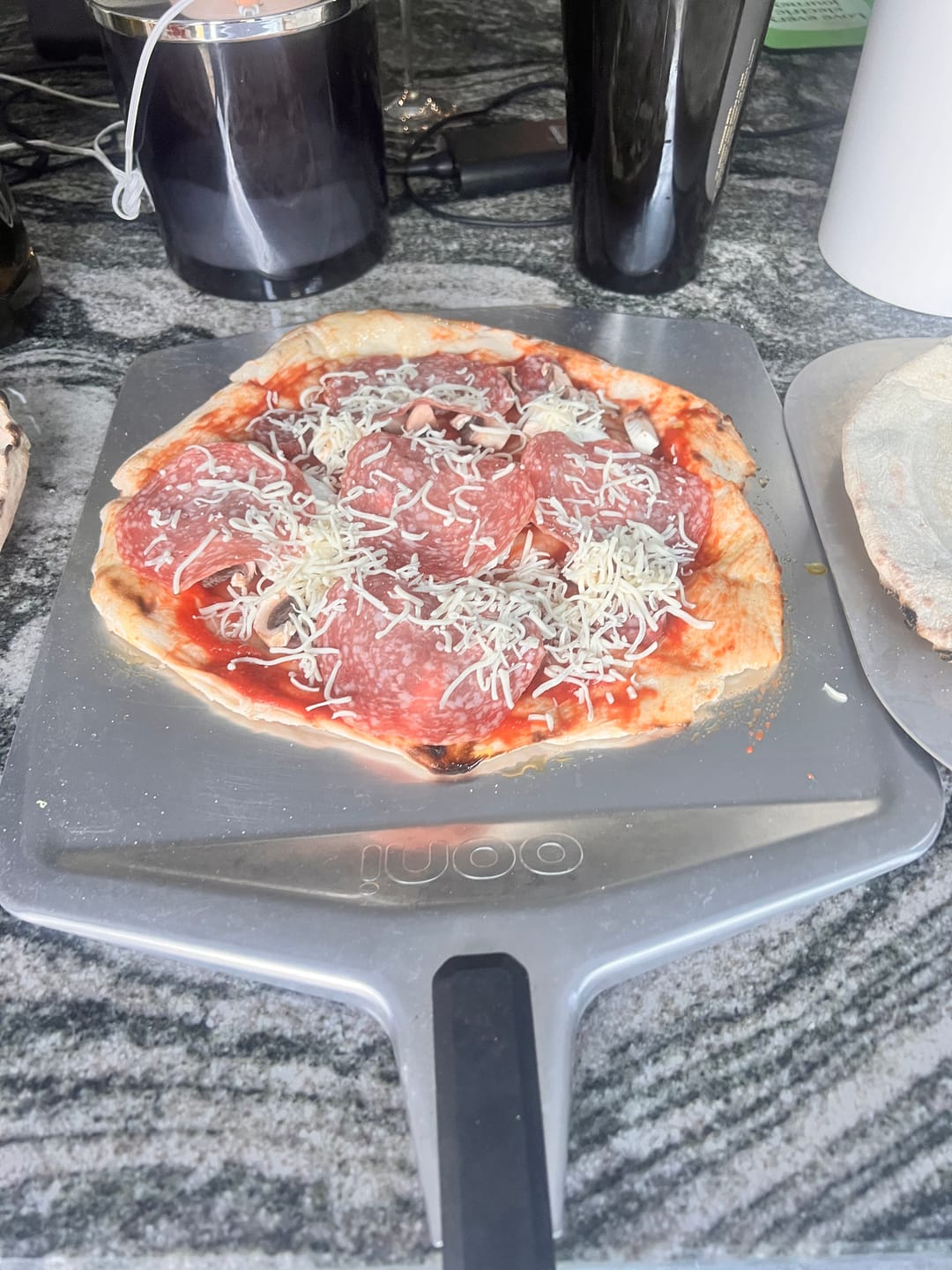 Customer photo review of Sourdough Pizza Bases