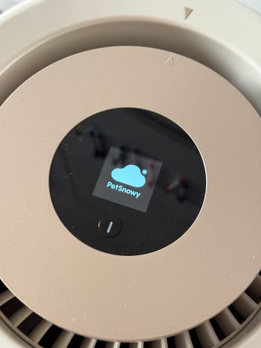 Customer photo review of Pet Air Purifier
