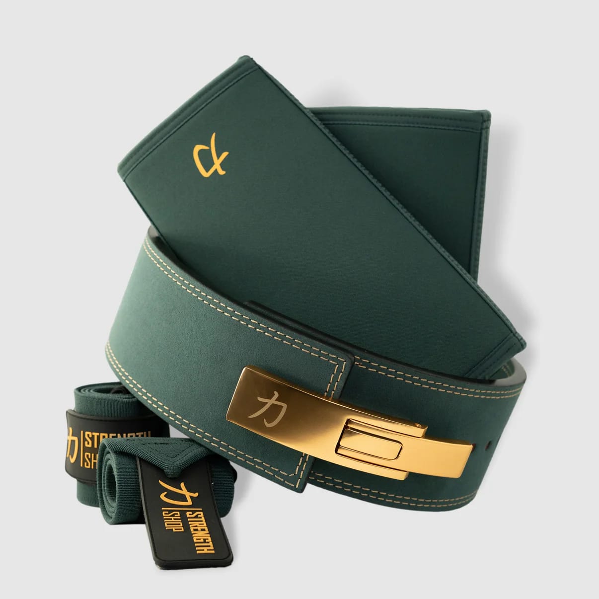 Customer photo review of 7MM Inferno Knee Sleeves - Vintage Green