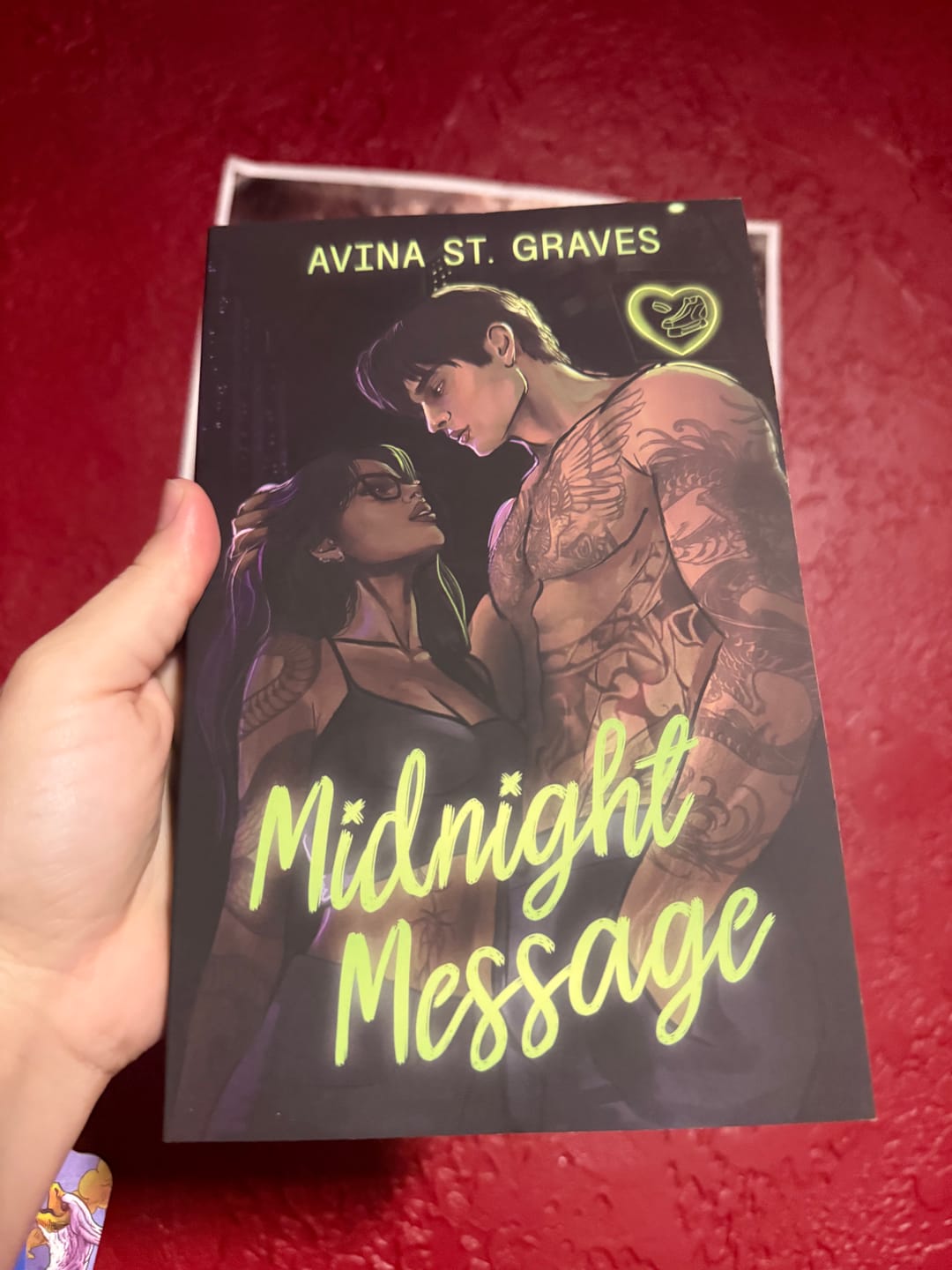 Customer photo review of smut slut book club subscription