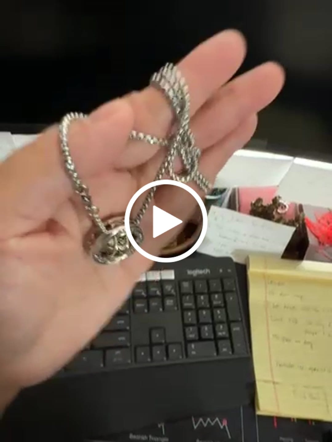 Customer video review of The Eight-Directions Pixiu Necklace