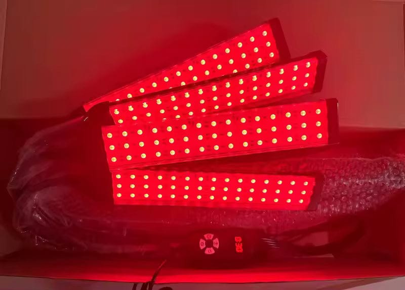 Customer photo review of InzysJointRelief - Red Light Therapy Lamp – 660nm & 850nm Near Infrared LED for Joint Pain Relief, Muscle Recovery & Skin Rejuvenation