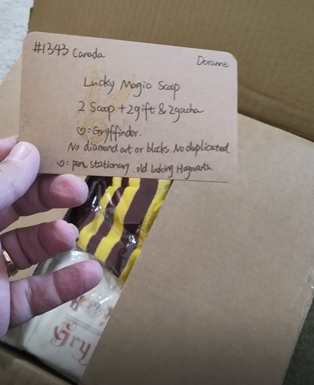 Customer photo review of Lucky Magic Scoop