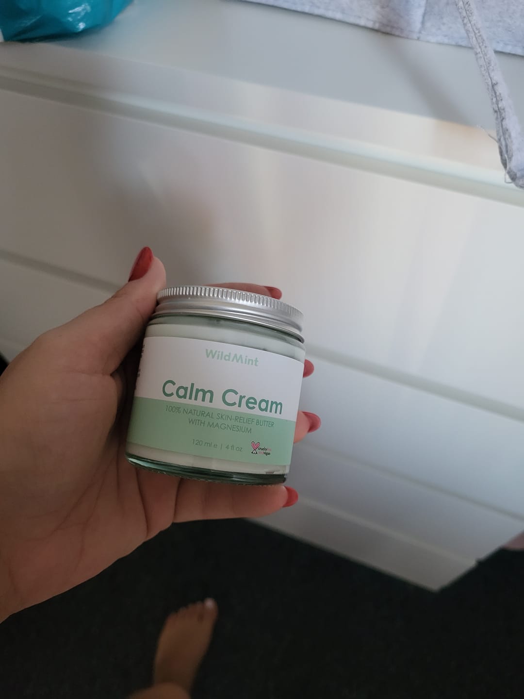Customer photo review of Calm Cream