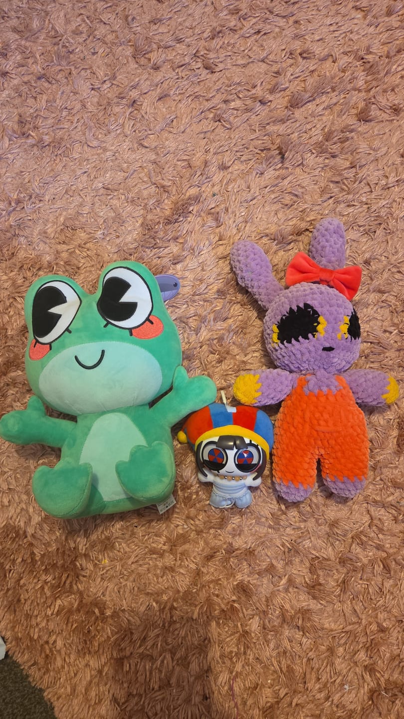 Customer photo review of Ribbit Plush