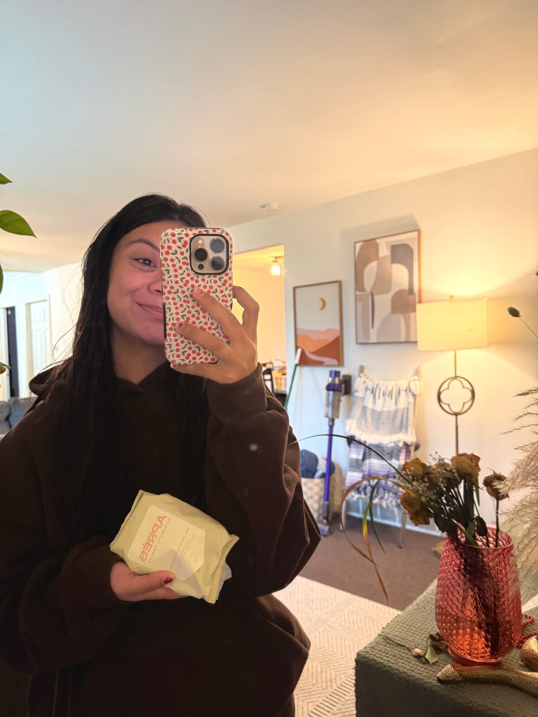 Customer photo review of 3 Free Packs of Cool + Glow Wipes