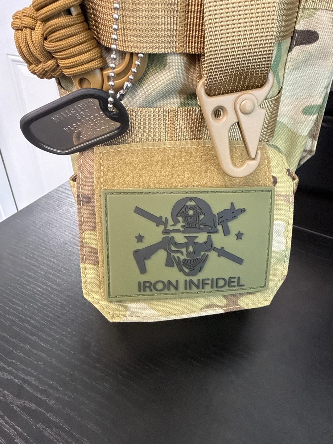 Customer photo review of Morale Patches Bundles