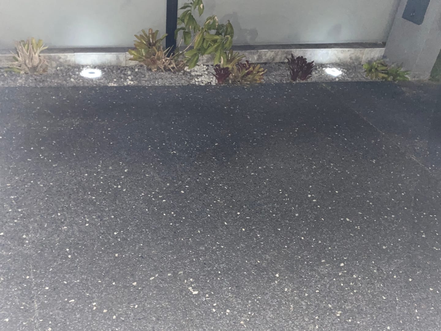 Customer photo review of GardenBrite™ Rust-Proof Solar Ground Light Pack