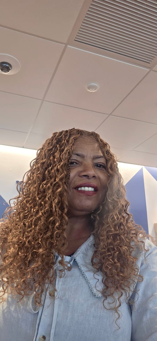 Customer photo review of #30 Light Brown Water Wave Human Crochet Hair