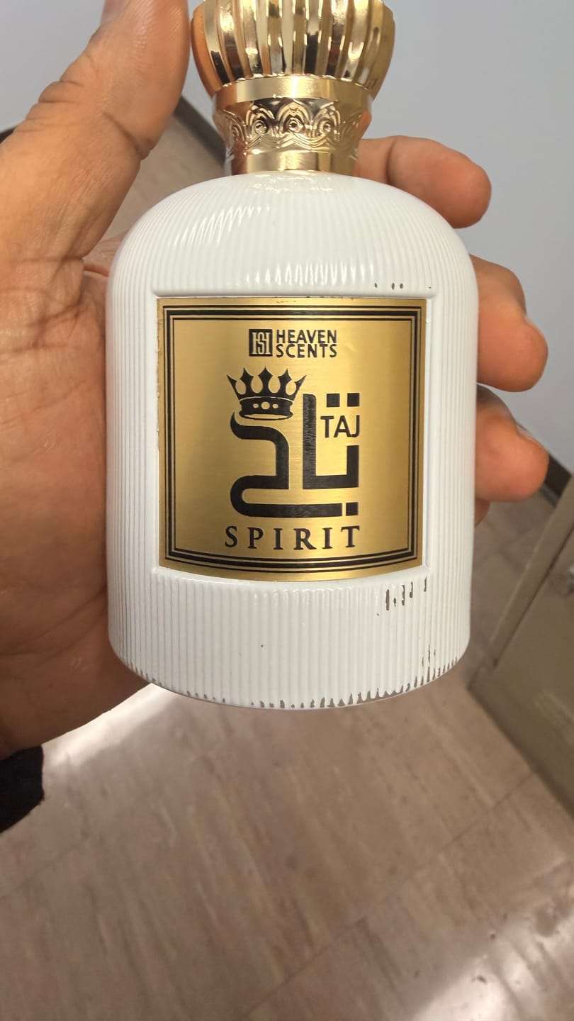 Customer photo review of White TAJ Perfume 100ml