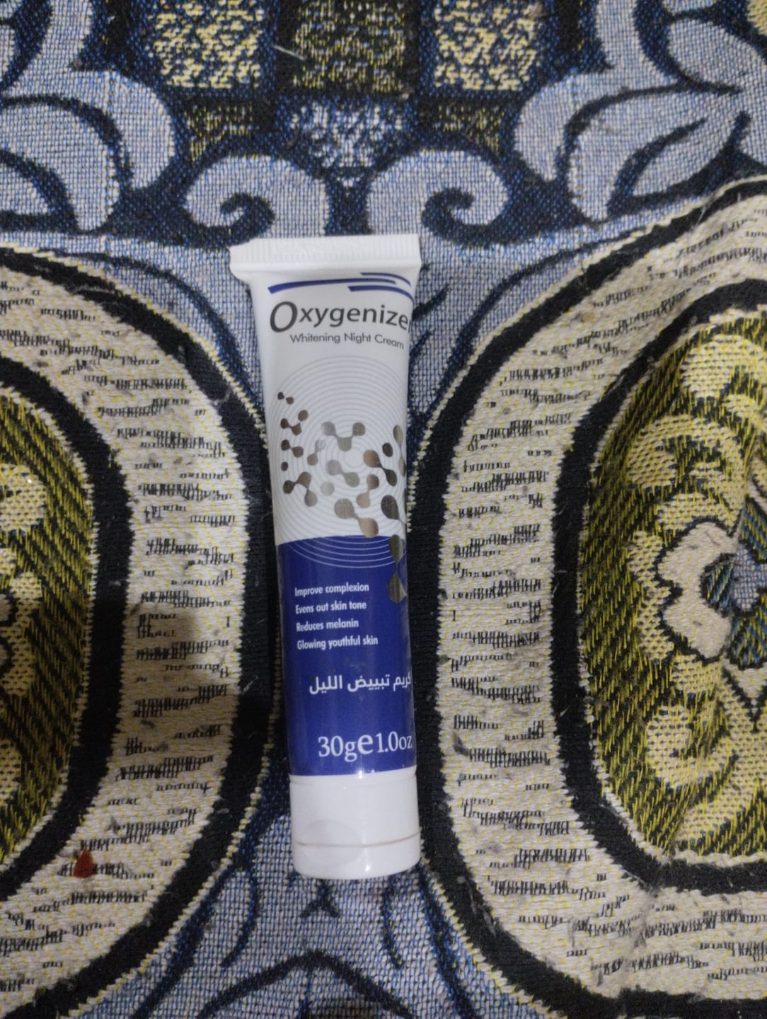 Customer photo review of Oxygenizer Whitening Night Cream - Triple Pack