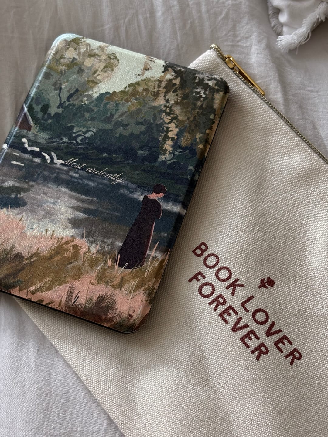 Customer photo review of Most Ardently - Kindle Case