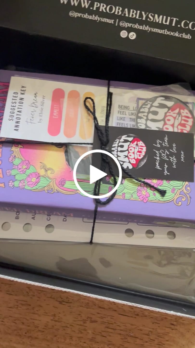 Customer video review of good girl book club subscription
