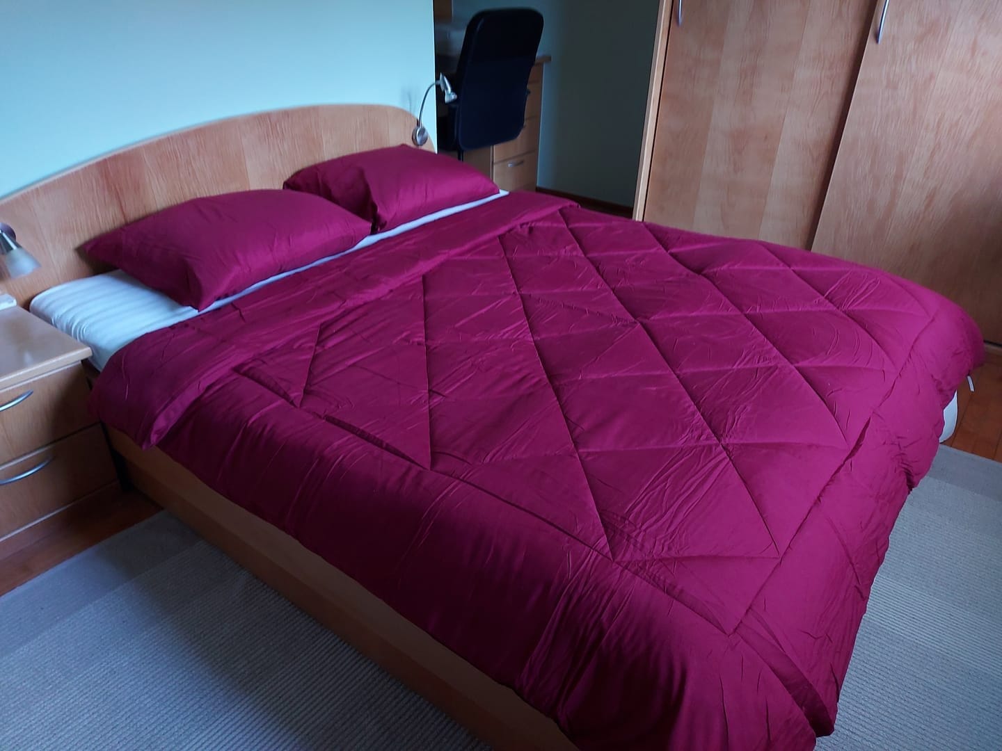 Customer photo review of DreamWrap | 2-in-1 Bettdecke ohne Bettwäsche