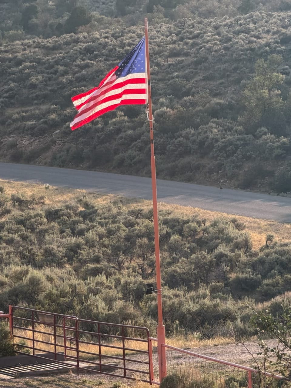 Customer photo review of 5' x 8' American Flag