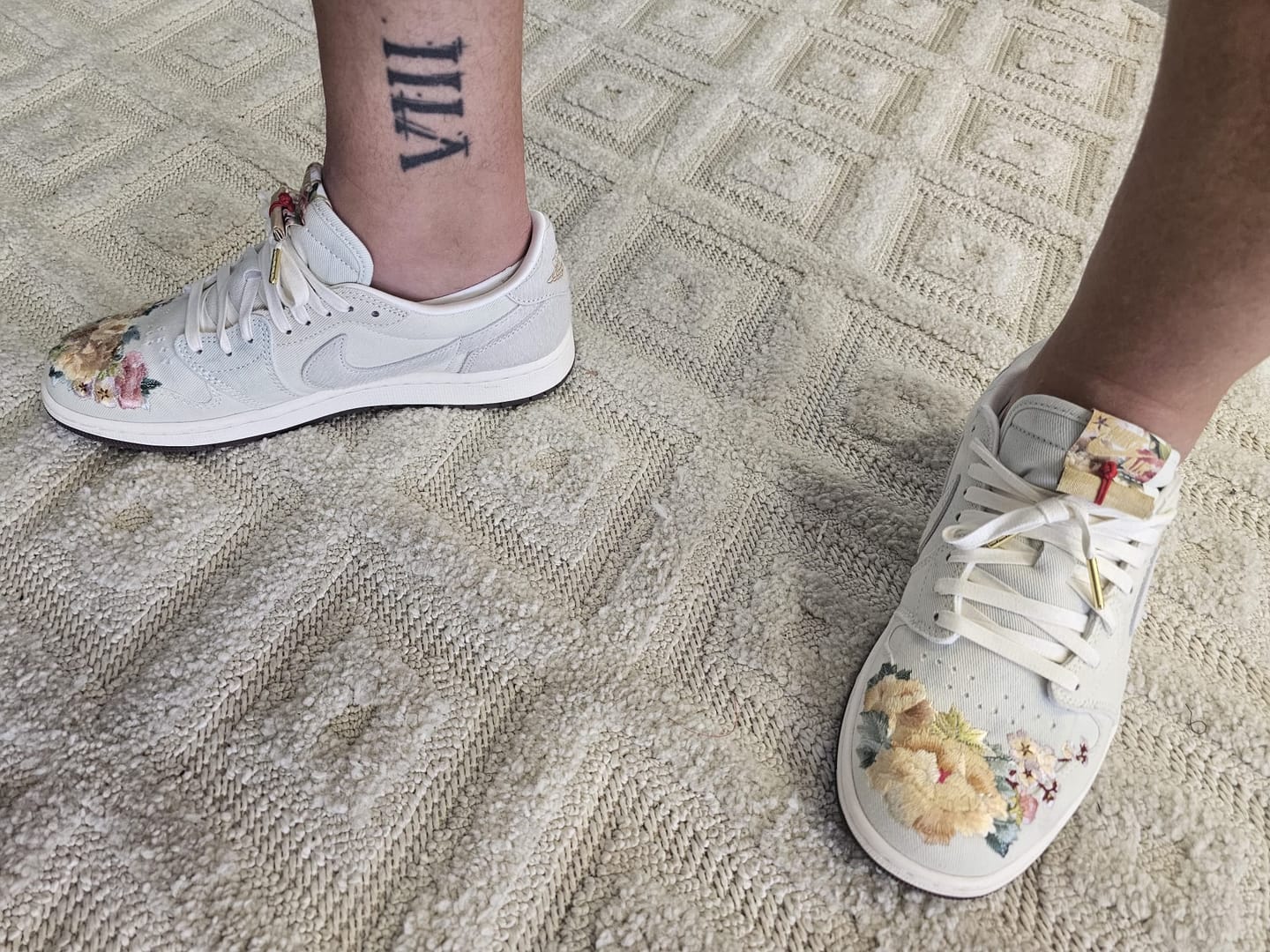 Customer photo review of Air Jordan 1 Low OG - Chinese New Year (2026)