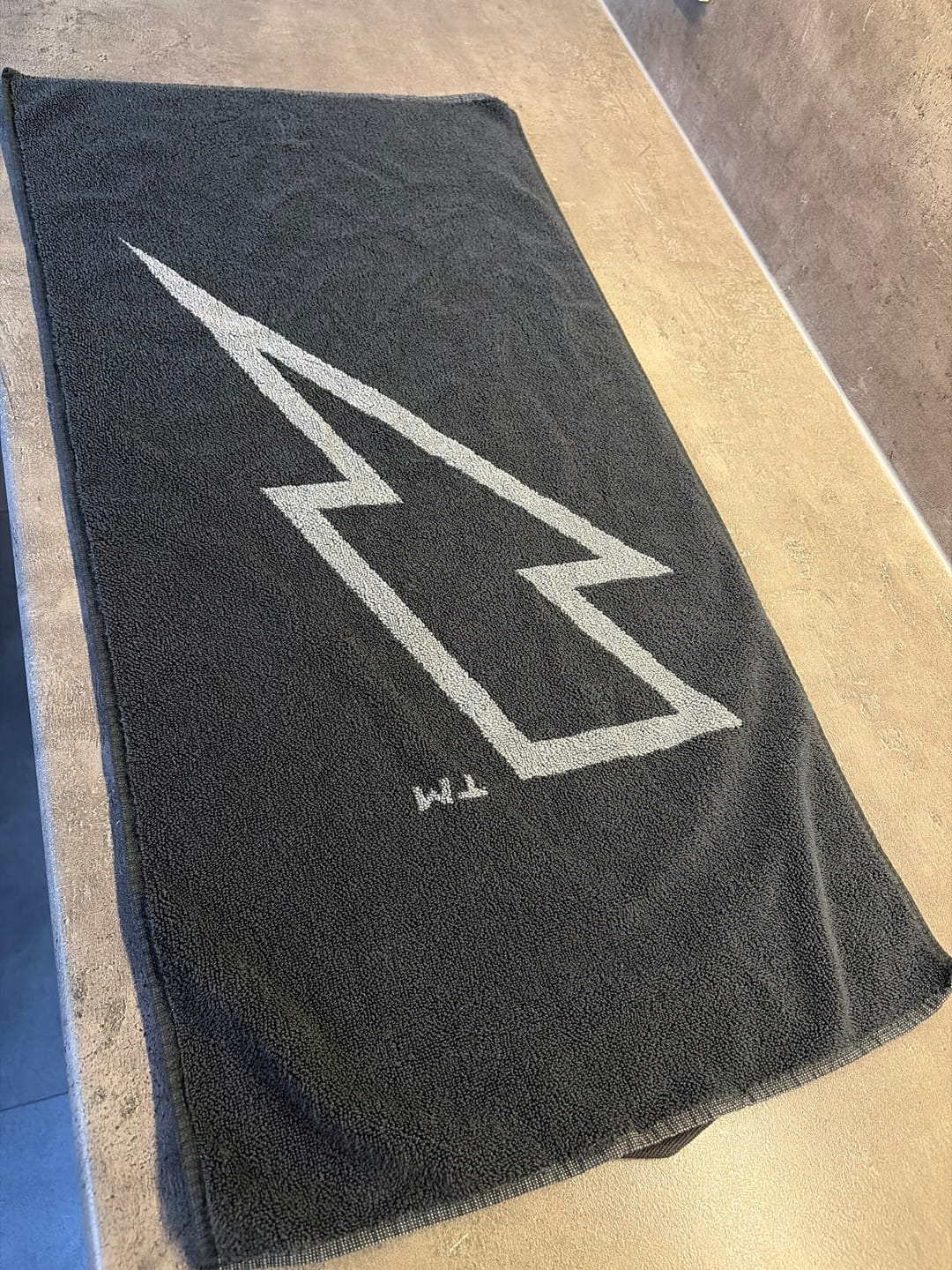 Customer photo review of Gym Towel