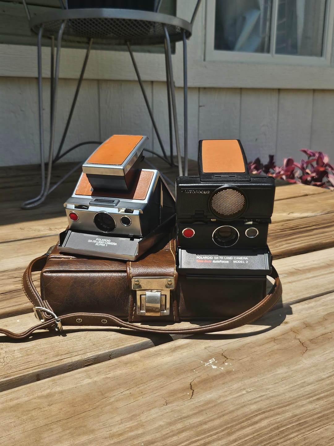 Customer photo review of Polaroid Sonar Autofocus SX-70 to 600 Film Conversion with Repair Service