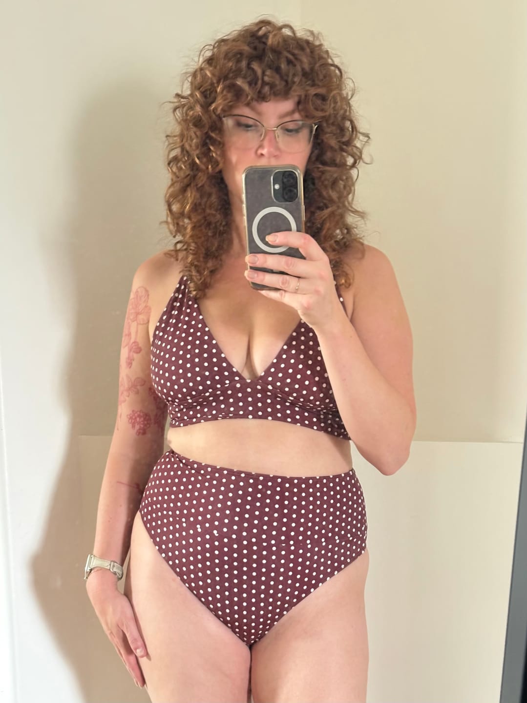 Customer photo review of *NEW* 'Thrive' High Rise Cheeky Bikini Bottoms