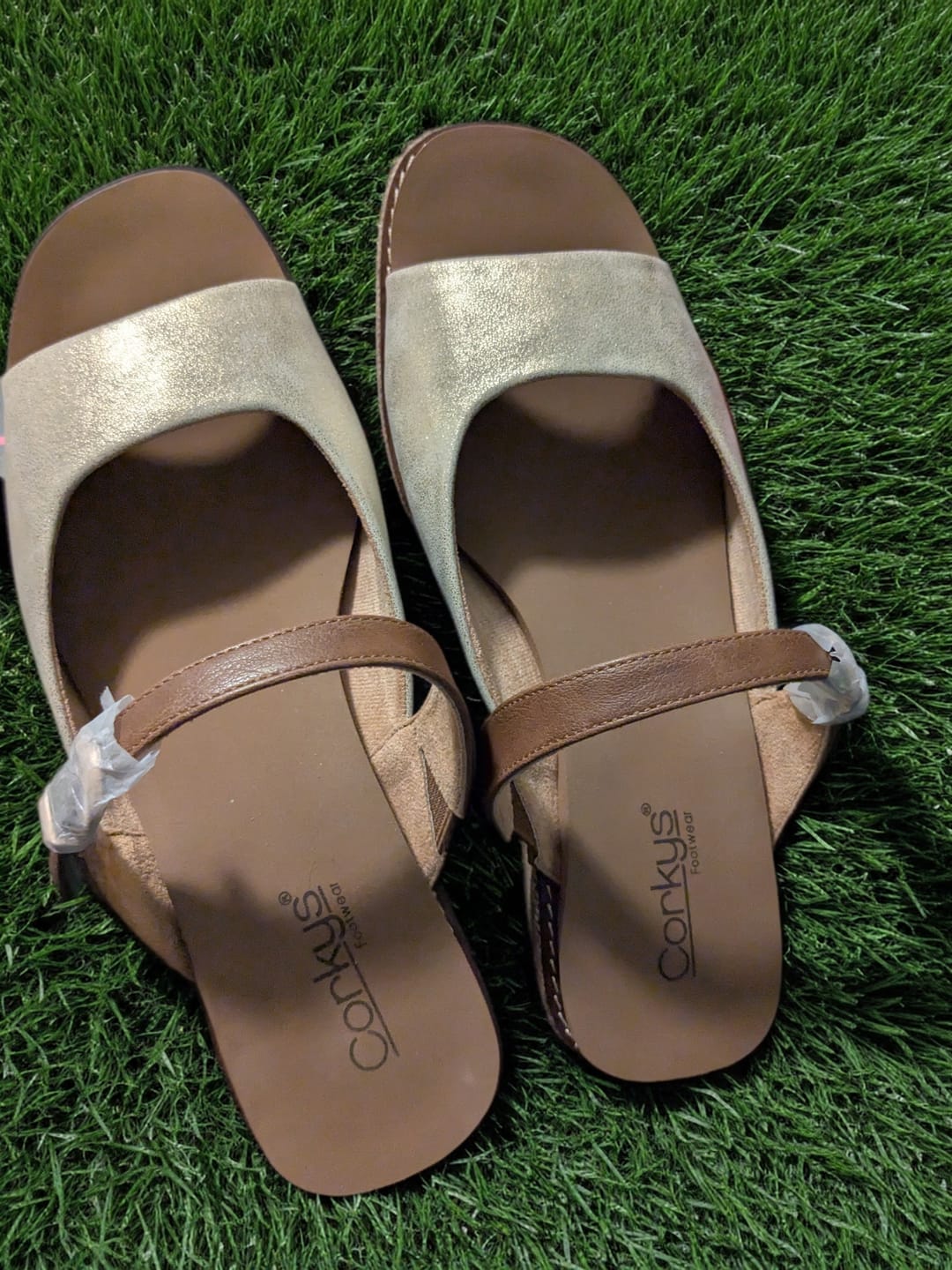 Customer photo review of Corky's Gold Combo Treat Yourself Wedges