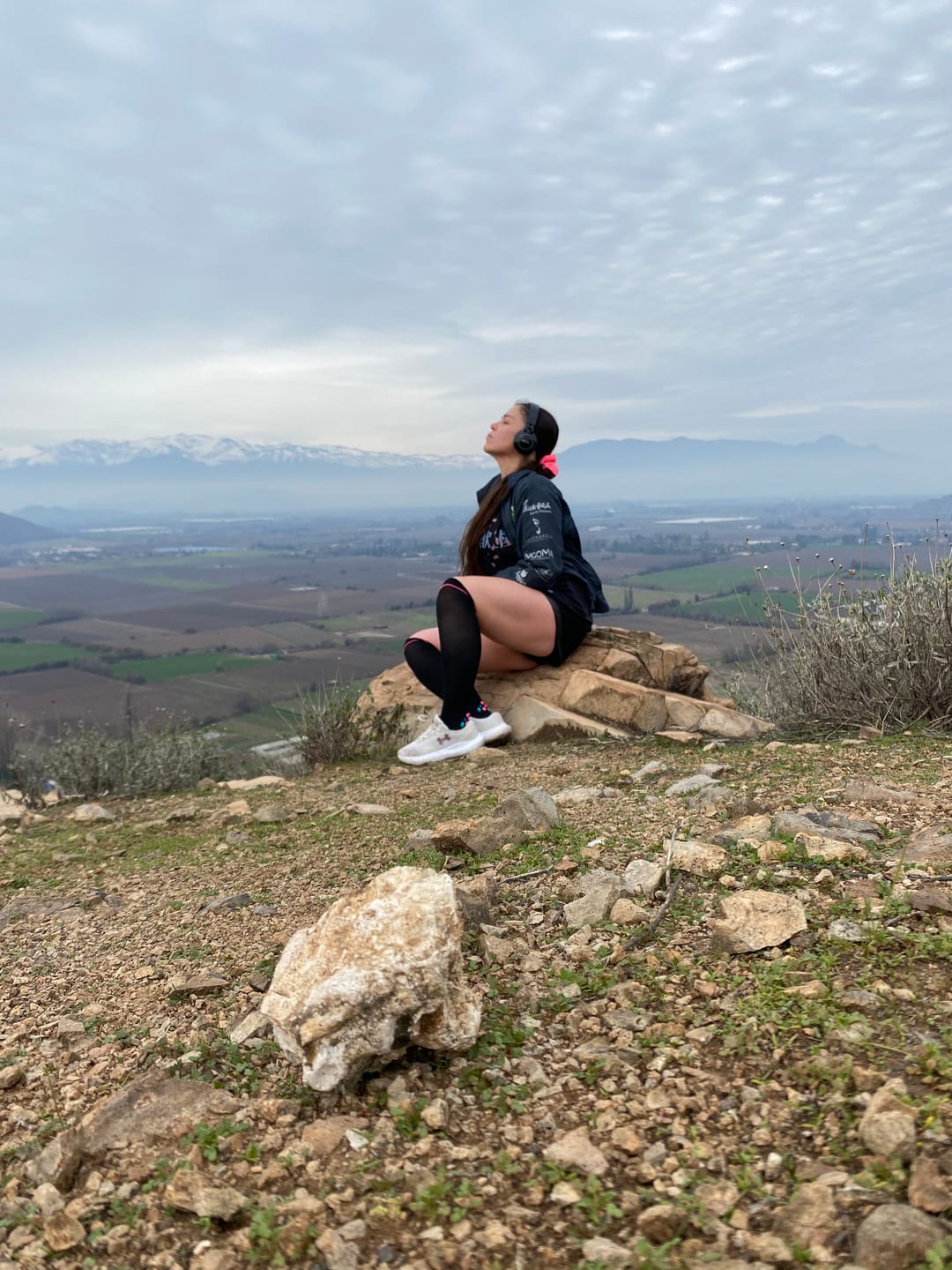 Customer photo review of Calcetin Runner de Compresion EVOLUTION Black + Regalos
