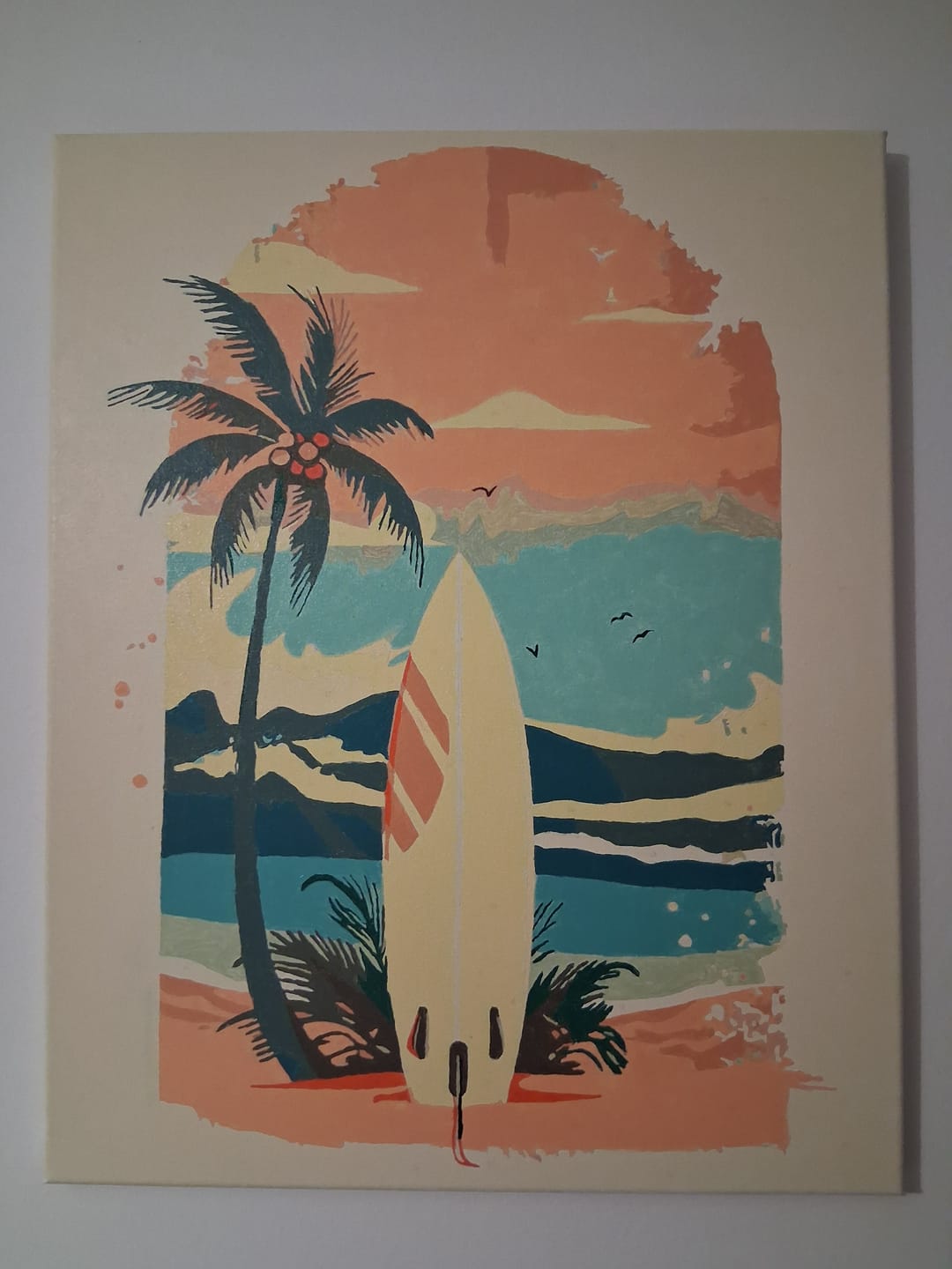 Customer photo review of Planche de surf sur la plage