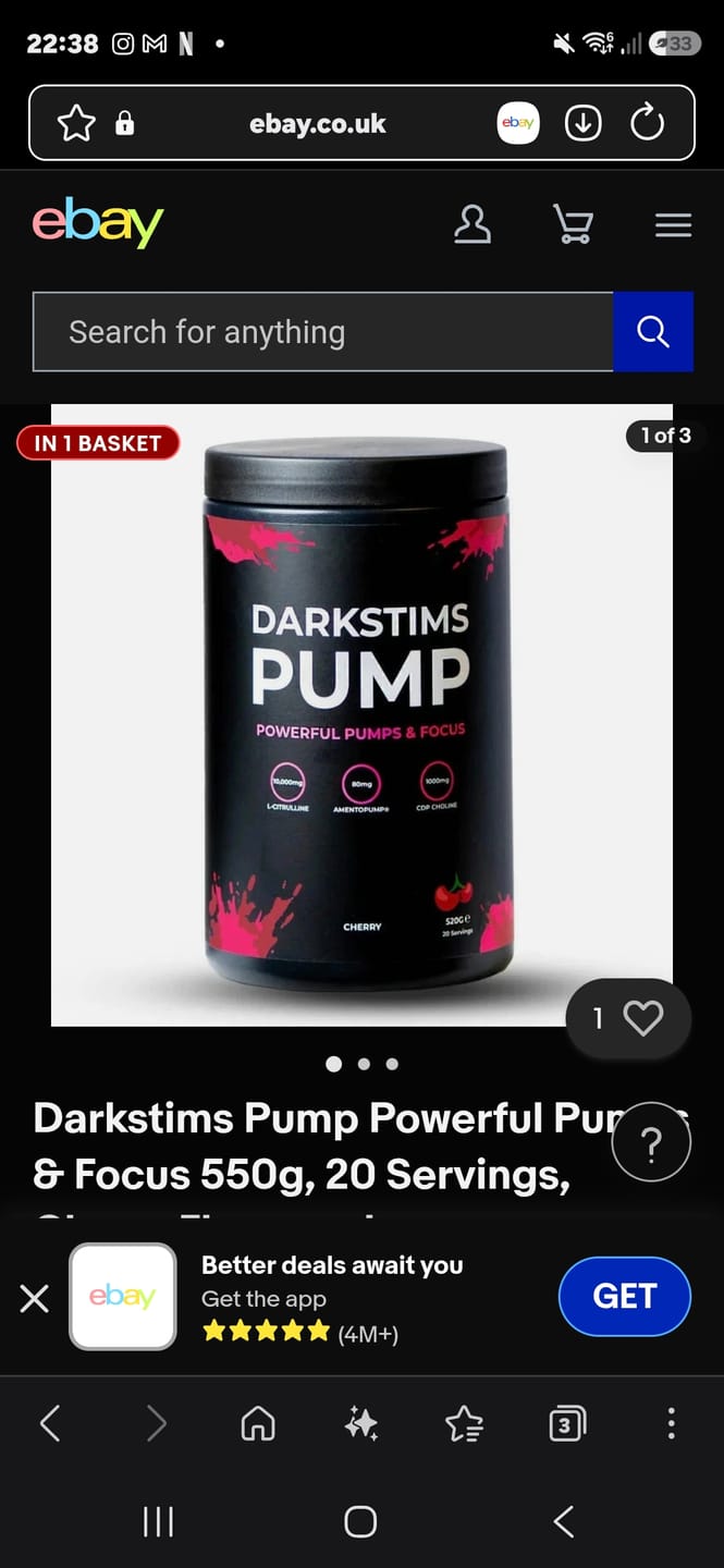 Customer photo review of Darkstims PUMP V2