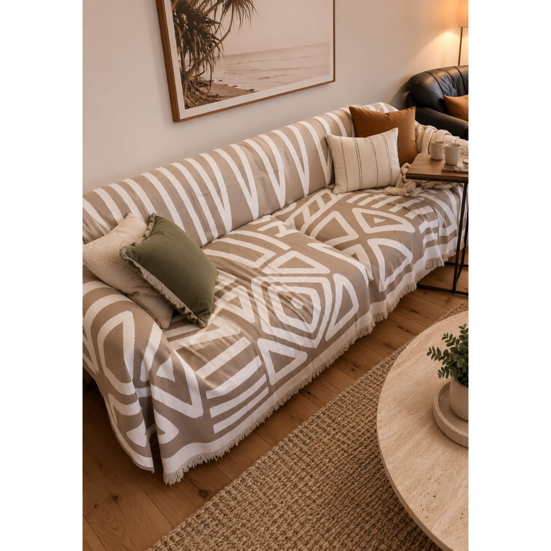 Customer photo review of Emioni™ Chenille Couch Throw