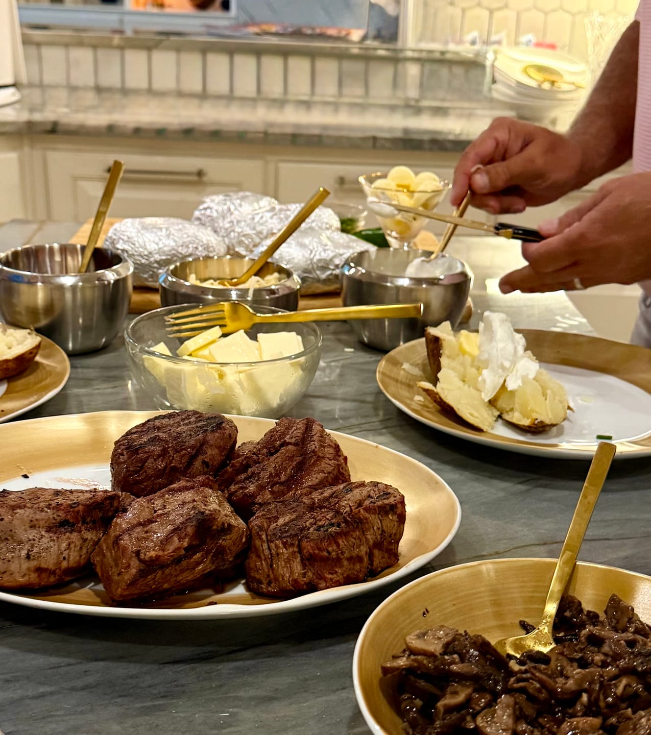 Customer photo review of USDA Prime Filet Mignon Steak