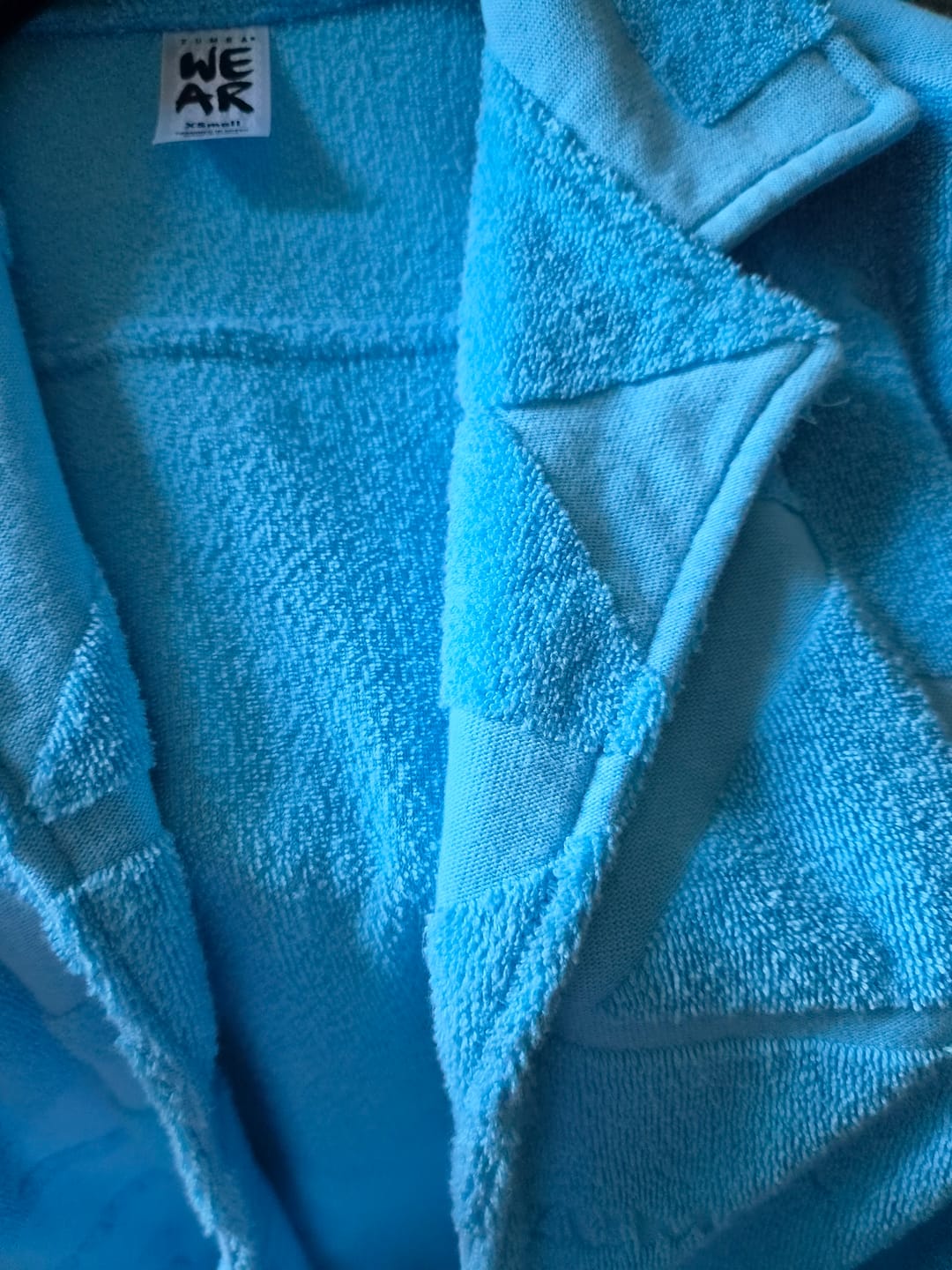 Customer photo review of Zumba Rays Terry Button Down