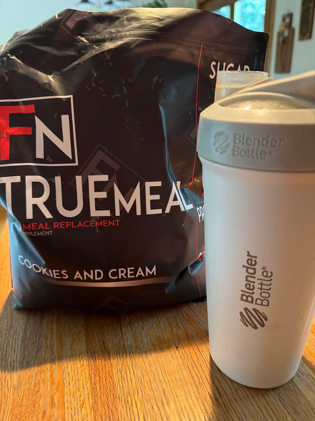 Customer photo review of True Meal Low Carb Meal Replacement