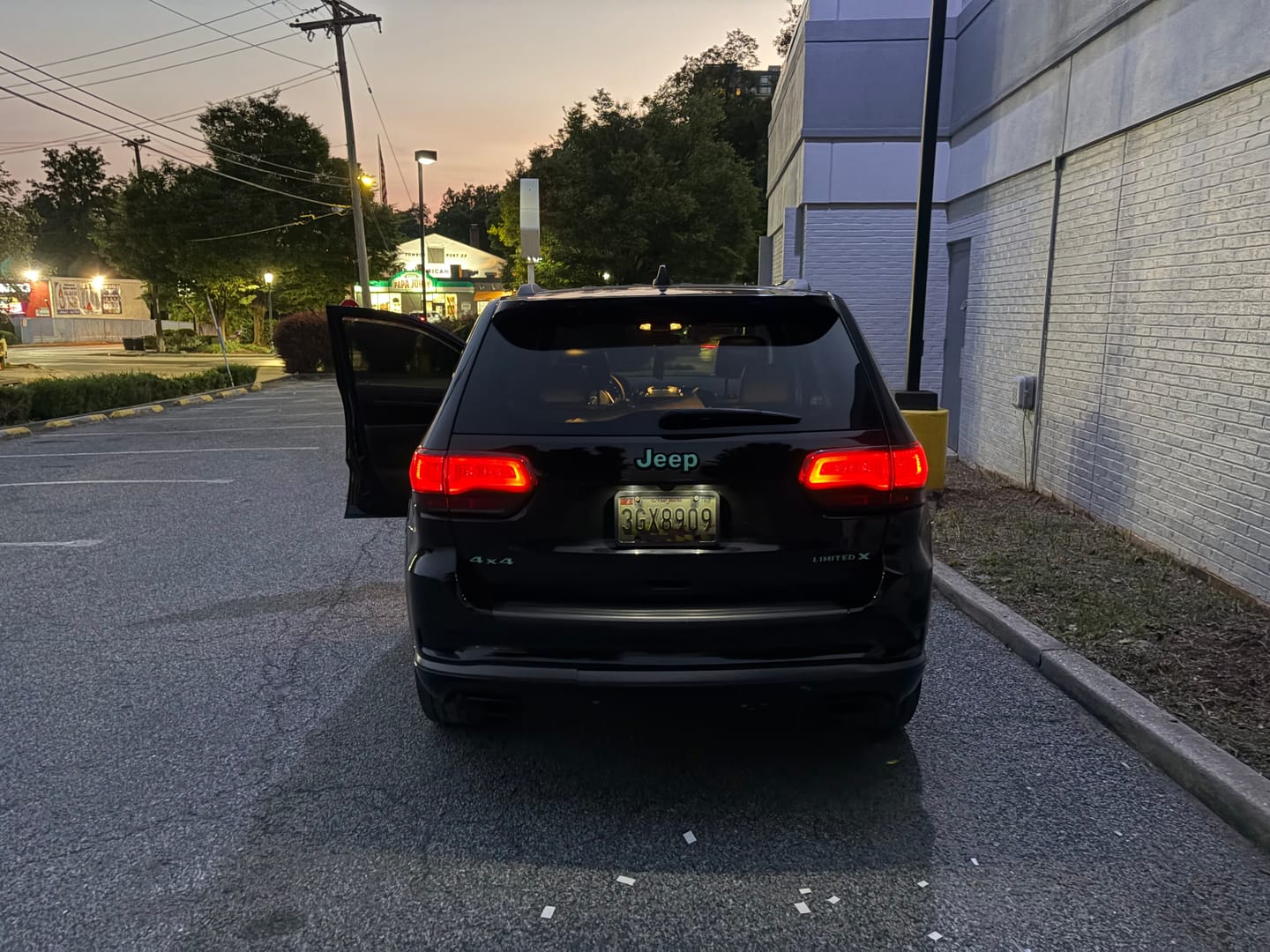 Customer photo review of GRAND CHEROKEE Door Emblem Overlay Decal Set | Fits 2017–2022 WK2