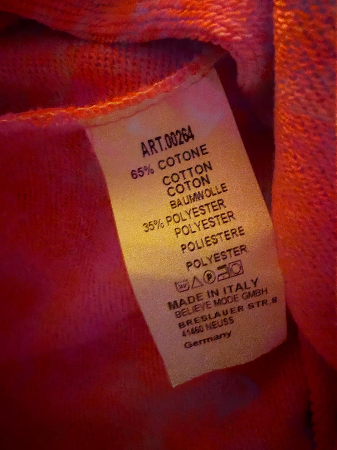 Customer photo review of Hosenrock hot fuchsia LEO LOVER AMOUR rosa mit Patch