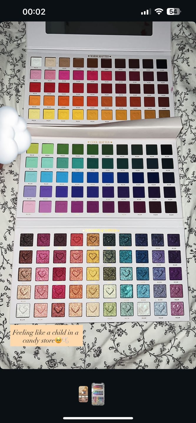 Customer photo review of Creative Comeback XXXL Palette