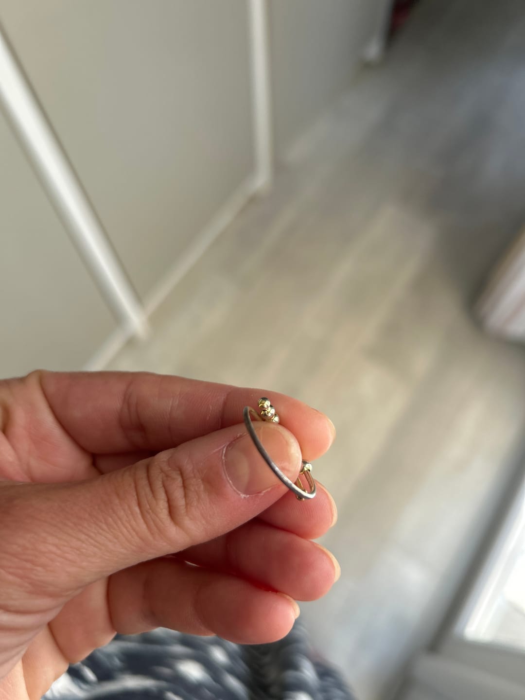 Customer photo review of Bague d'Anxiété Argent S925 Selene