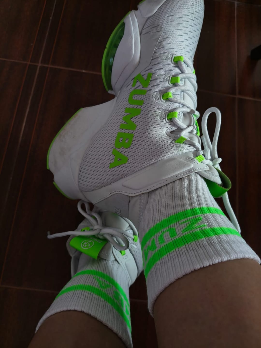 Customer photo review of Dale-Z Plush Half Crew Sock