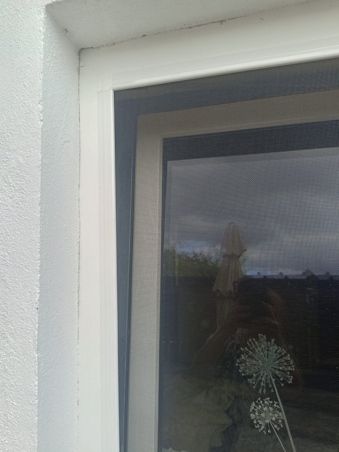 Customer photo review of Fliegengitter-Rahmen zum Klemmen