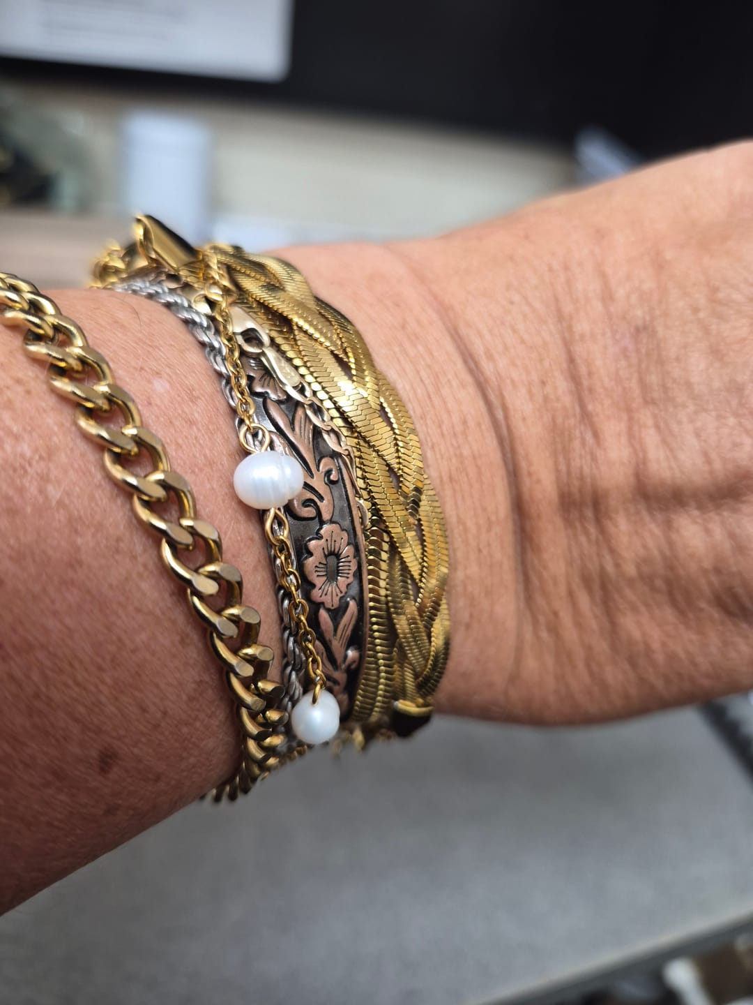 Customer photo review of Palm Beach Bracelet (Bundle)