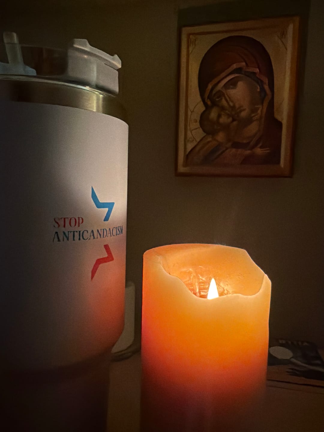 Customer photo review of Stop Anticandacism Cup